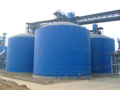 德城水泥钢板库改造