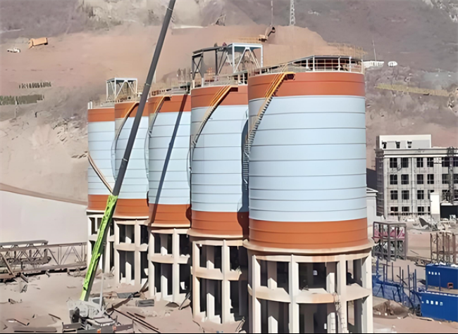 德城高架钢板仓